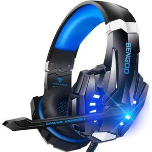 G9000 Stereo Gaming Headset for PS4 PC Xbox One PS5 Controller Ear Headphones